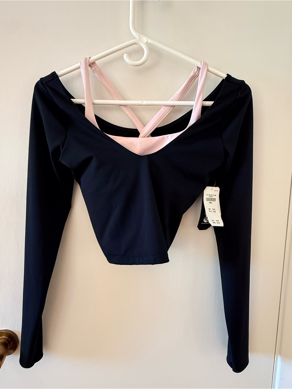 Gilly Hicks Boost Long Sleeve Layered Top- Size small